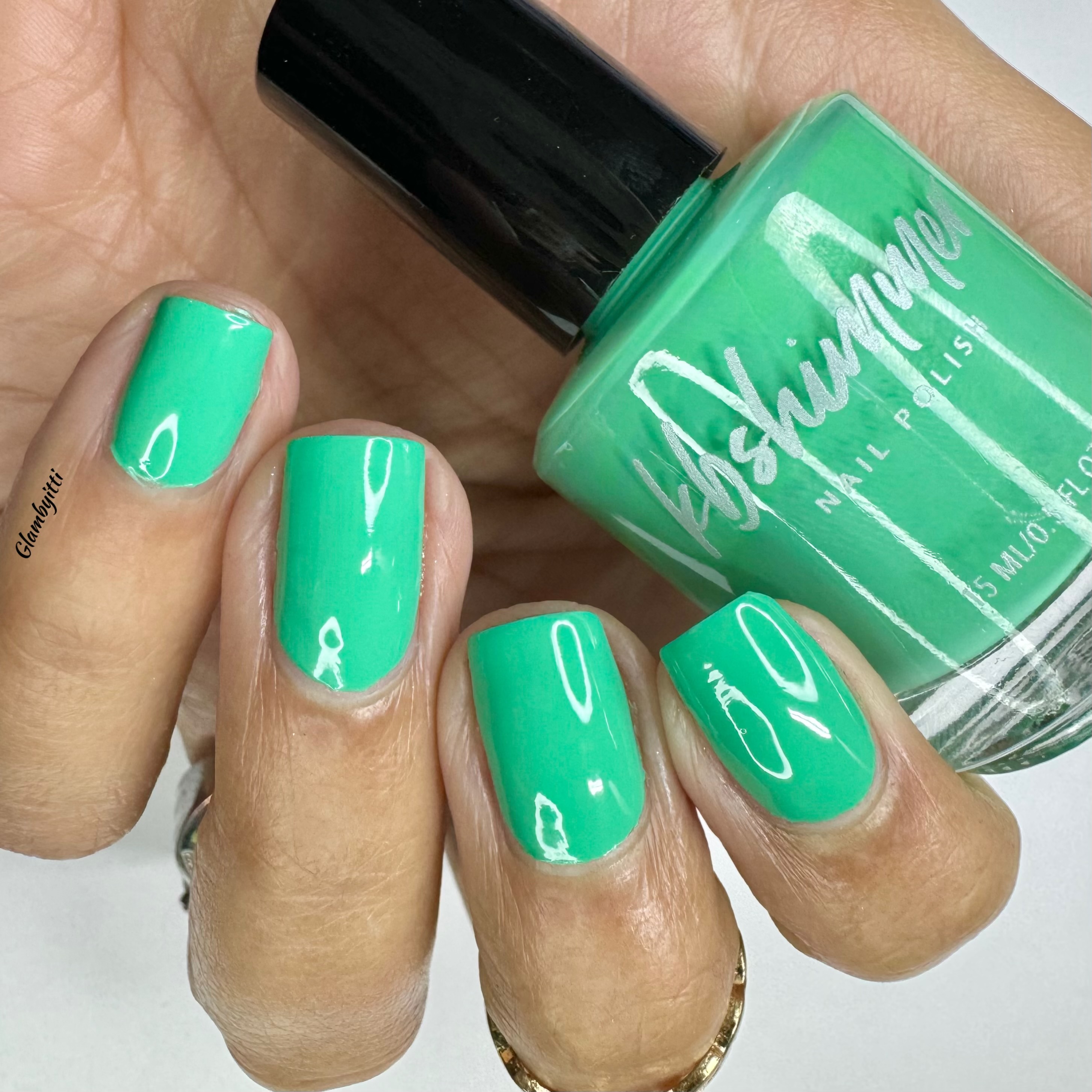 Buy Minty Pastel Green Nail Polish, Mint Green Polish, Nail Lacquer : Minty  Online in India - Etsy