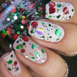 Kringle All The Way Glitter Nail Polish Topper